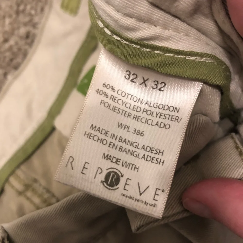 Haggar Life Khaki Straight Leg Chinos 32x32 - Picture 4 of 6